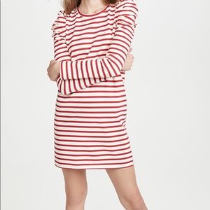 Rebecca Minkoff Talia stripe shift dress XS